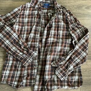 Apt. 9 Plaid Button-Up Shirt Sz xl